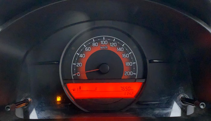 2021 Maruti IGNIS SIGMA 1.2, Petrol, Manual, 7,650 km, Odometer Image