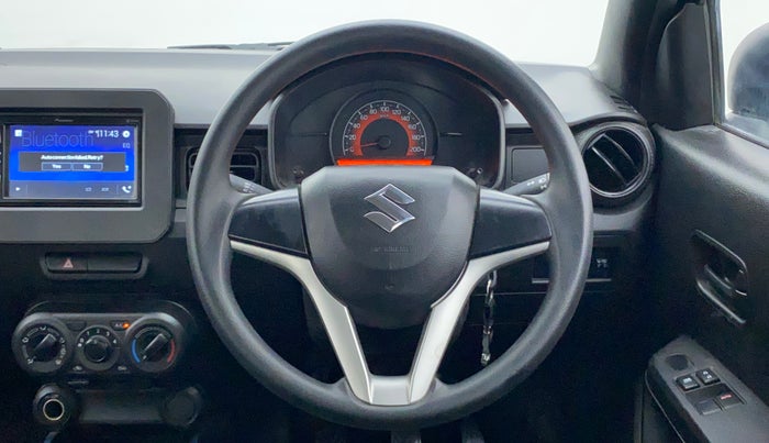 2021 Maruti IGNIS SIGMA 1.2, Petrol, Manual, 7,650 km, Steering Wheel Close Up