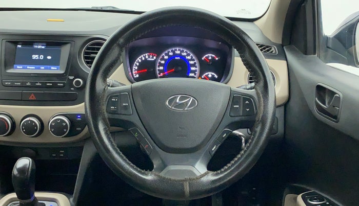 2019 Hyundai Grand i10 MAGNA AT 1.2 KAPPA VTVT, Petrol, Automatic, 52,929 km, Steering Wheel Close Up