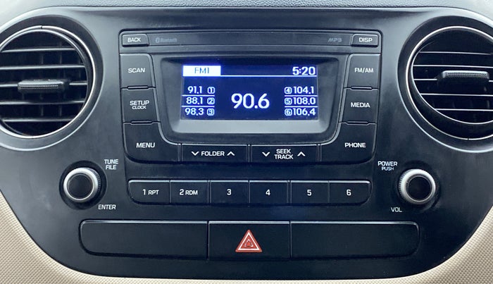 2017 Hyundai Xcent SX 1.1 CRDI, Diesel, Manual, 95,092 km, Infotainment System