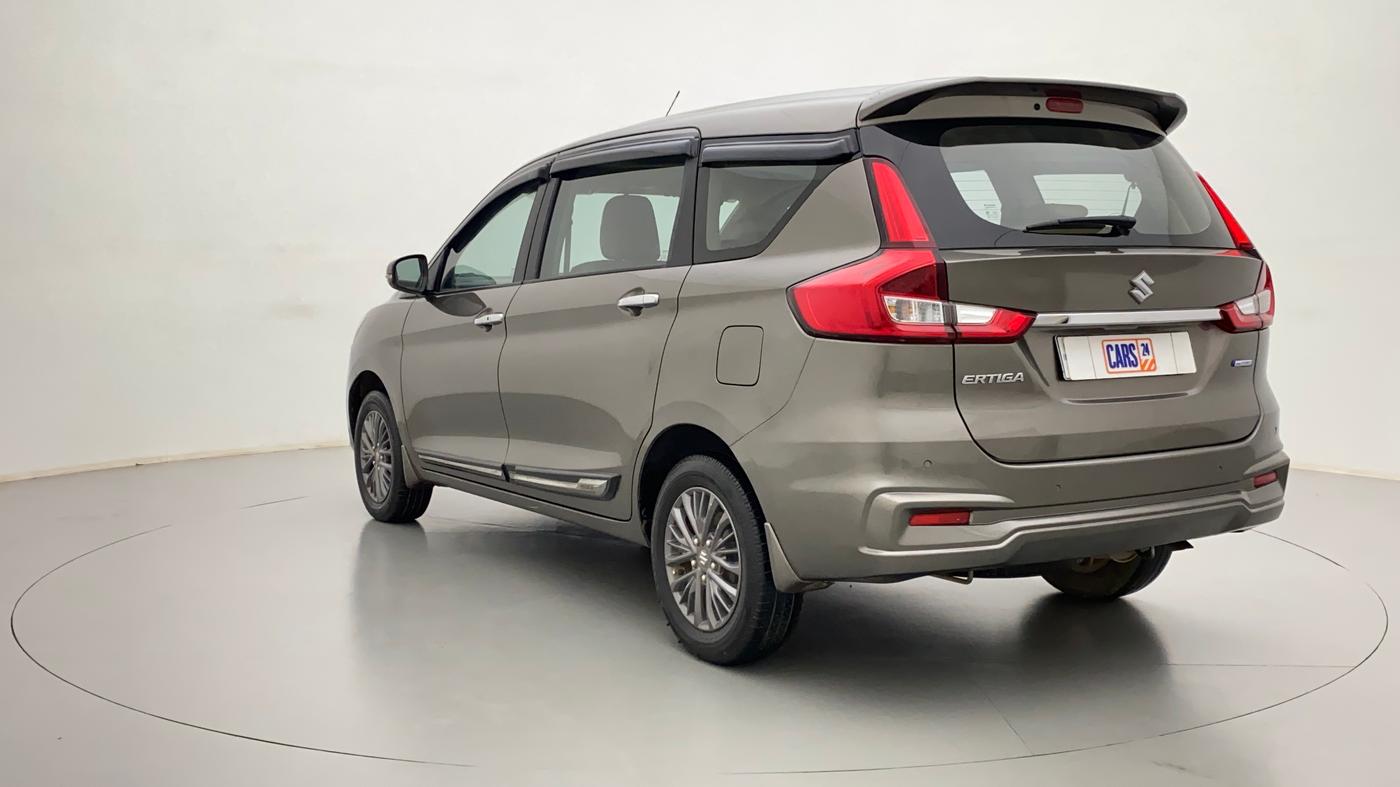 2019 Maruti Ertiga ZXI SMART HYBRID AT, Petrol, Automatic, 34,752 km, Left Back Diagonal