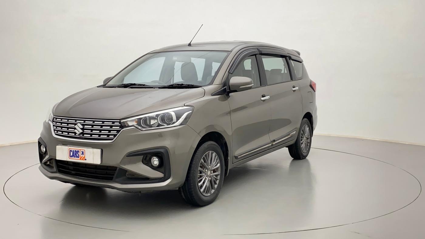 2019 Maruti Ertiga ZXI SMART HYBRID AT, Petrol, Automatic, 34,752 km, Left Front Diagonal