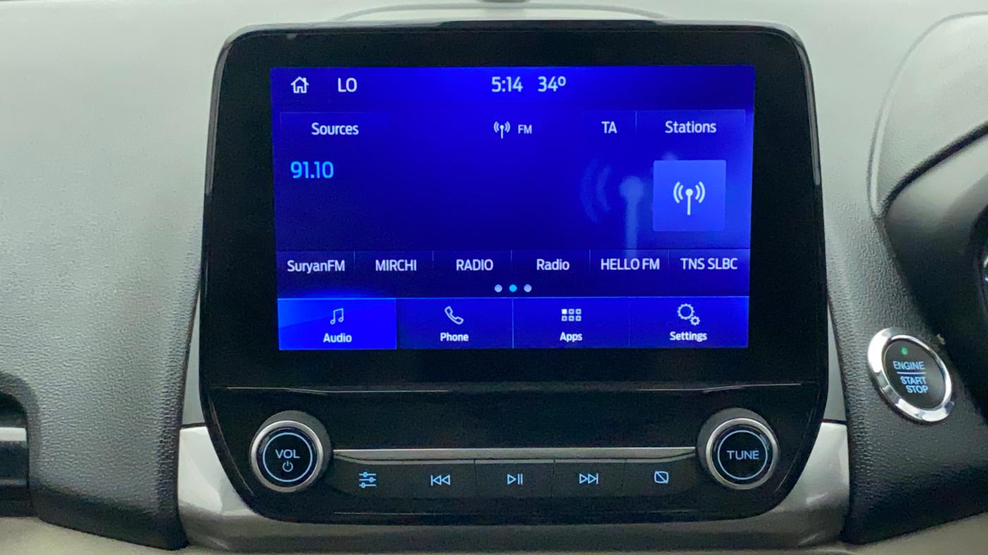 2021 Ford Ecosport TITANIUM + SE 1.5L DIESEL, Diesel, Manual, 38,900 km, Infotainment System