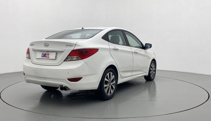2014 Hyundai Verna FLUIDIC 1.6 CRDI SX, Diesel, Manual, 1,14,918 km, Right Back Diagonal