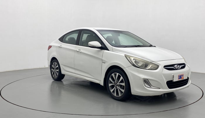 2014 Hyundai Verna FLUIDIC 1.6 CRDI SX, Diesel, Manual, 1,14,918 km, Right Front Diagonal