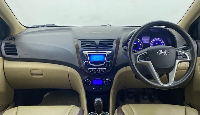 2014 Hyundai Verna FLUIDIC 1.6 CRDI SX, Diesel, Manual, 1,14,918 km, Dashboard