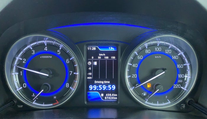 2017 Maruti Baleno ZETA PETROL 1.2, Petrol, Manual, 67,424 km, Odometer Image