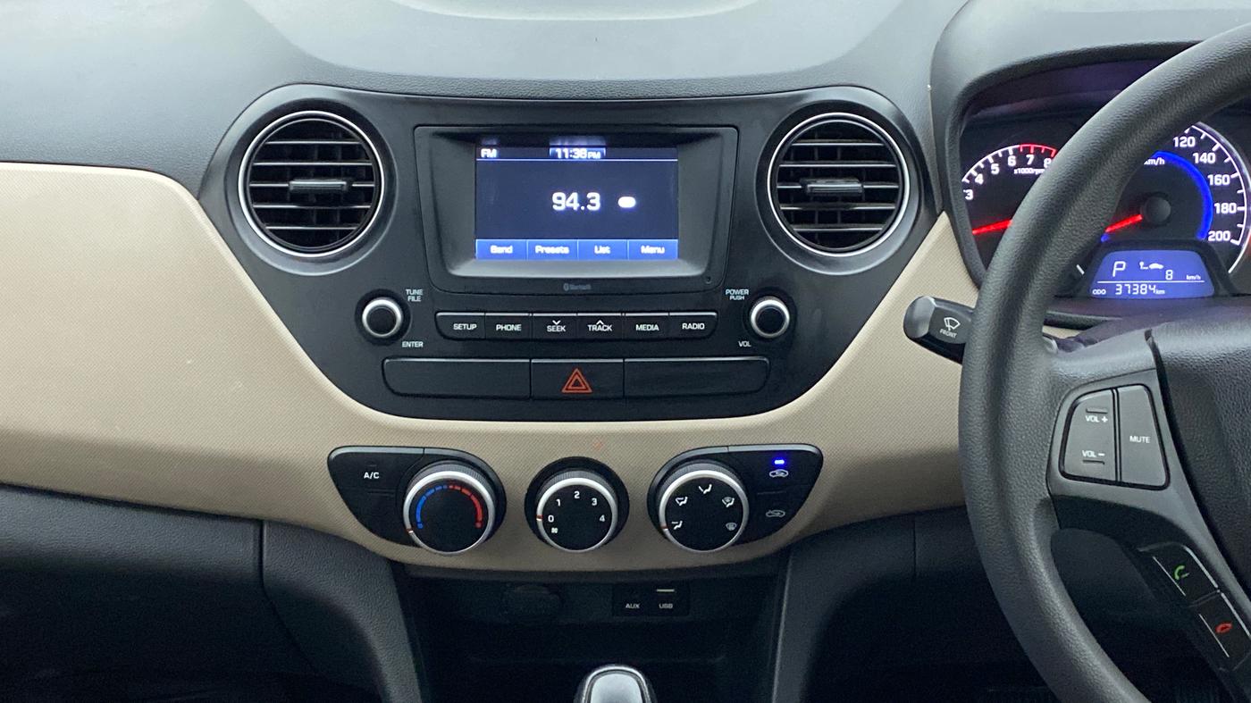 2018 Hyundai Grand i10 MAGNA AT 1.2 KAPPA VTVT, Petrol, Automatic, 37,383 km, Air Conditioner