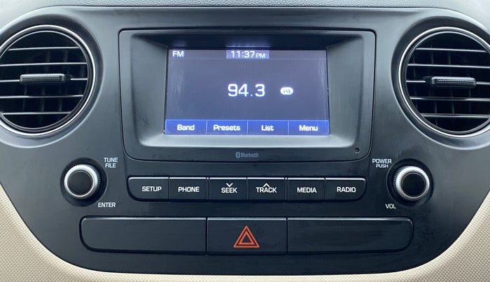 2018 Hyundai Grand i10 MAGNA AT 1.2 KAPPA VTVT, Petrol, Automatic, 37,383 km, Infotainment System