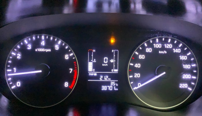 2017 Hyundai Elite i20 ASTA 1.2, Petrol, Manual, 38,701 km, Odometer Image