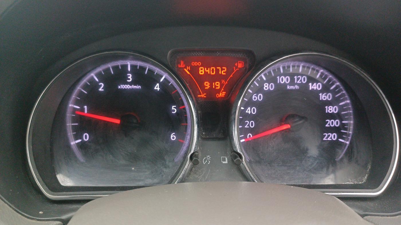 2013 Renault Scala RXZ DIESEL, Diesel, Manual, 84,071 km, Odometer Image