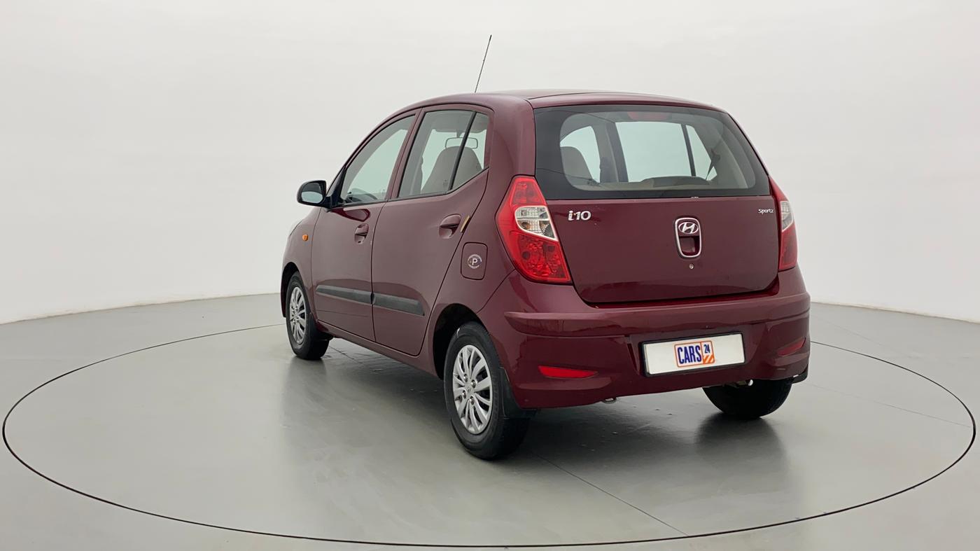 2015 Hyundai i10 SPORTZ 1.1 IRDE2, Petrol, Manual, 42,204 km, Left Back Diagonal