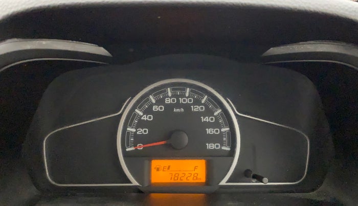 2019 Maruti Alto VXI, Petrol, Manual, 78,227 km, Odometer Image