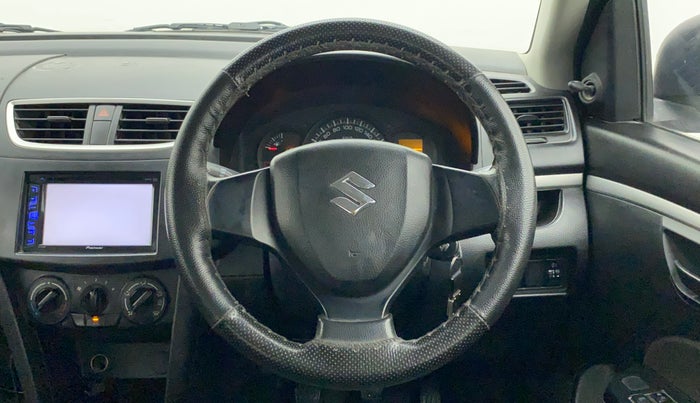 2015 Maruti Swift LXI (O), Petrol, Manual, 71,610 km, Steering Wheel Close Up
