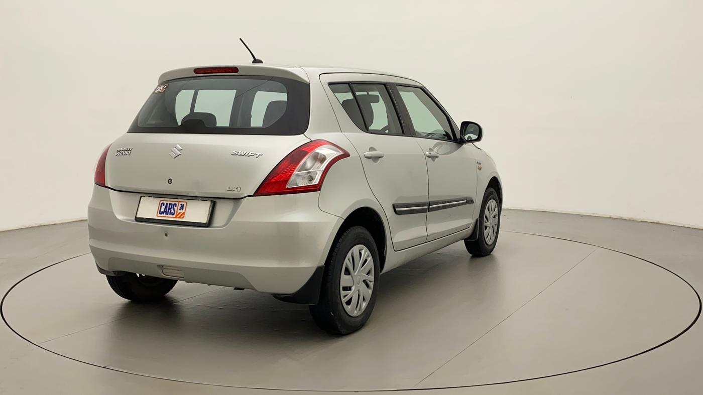 2015 Maruti Swift LXI (O), Petrol, Manual, 71,610 km, Right Back Diagonal