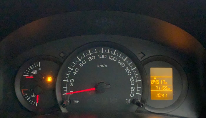 2015 Maruti Swift LXI (O), Petrol, Manual, 71,610 km, Odometer Image