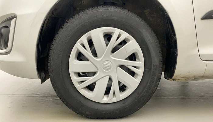 2015 Maruti Swift LXI (O), Petrol, Manual, 71,610 km, Left Front Wheel