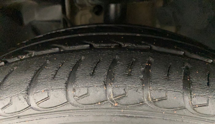 2017 Tata TIGOR XZ (O) PETROL, Petrol, Manual, 57,681 km, Left Front Tyre Tread
