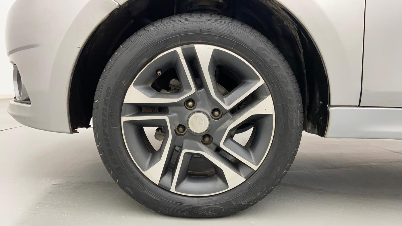 2017 Tata TIGOR XZ (O) PETROL, CNG, Manual, 57,681 km, Left Front Wheel
