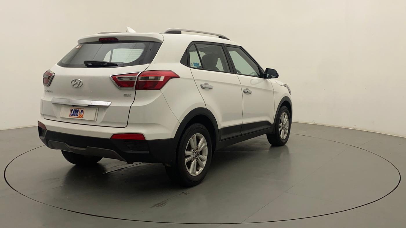 2016 Hyundai Creta SX PLUS 1.6 PETROL, Petrol, Manual, 69,147 km, Right Back Diagonal