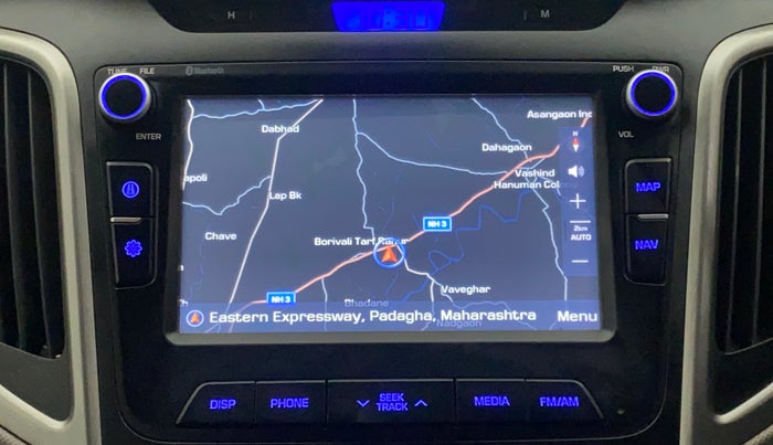 2016 Hyundai Creta SX PLUS 1.6 PETROL, Petrol, Manual, 69,147 km, Navigation System