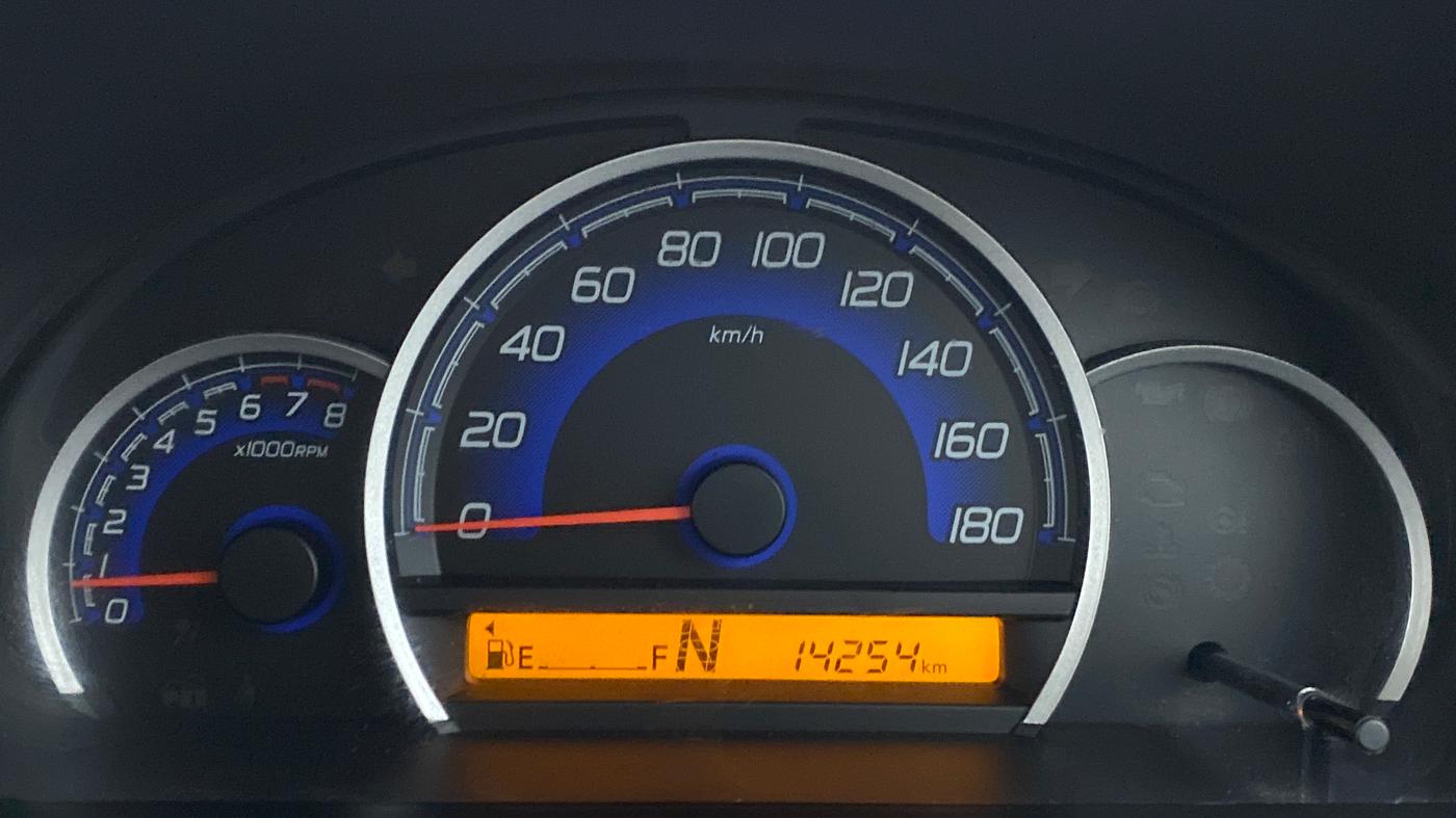 2017 Maruti Wagon R 1.0 VXI AMT, Petrol, Automatic, 14,326 km, Odometer Image