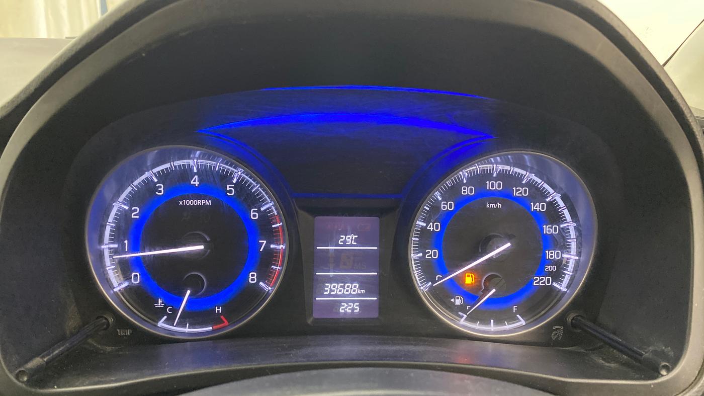 2017 Maruti Baleno DELTA PETROL 1.2, Petrol, Manual, 39,688 km, Odometer Image