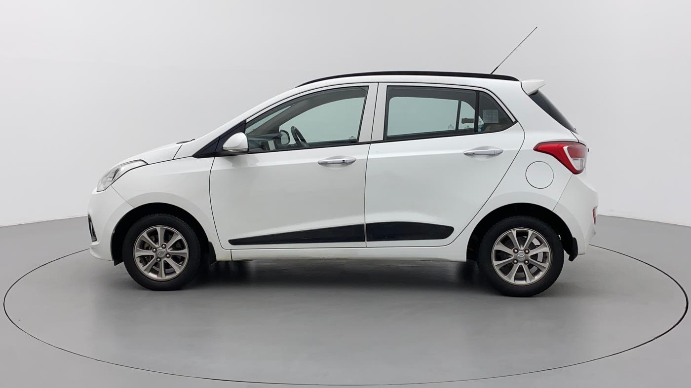 2016 Hyundai Grand i10 ASTA (O) 1.2 KAPPA VTVT, Petrol, Manual, 73,202 km, Left Side