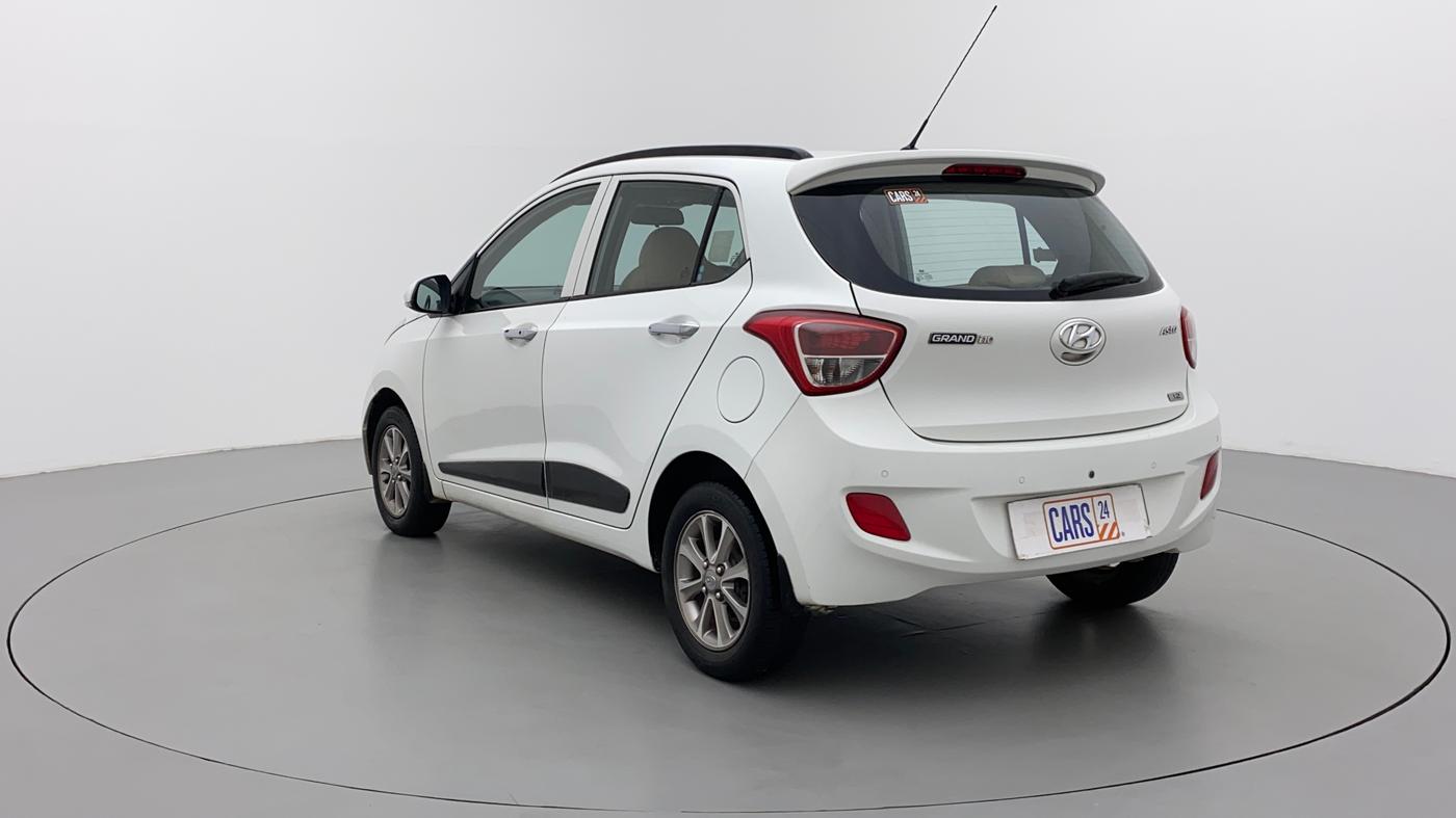 2016 Hyundai Grand i10 ASTA (O) 1.2 KAPPA VTVT, Petrol, Manual, 73,202 km, Left Back Diagonal