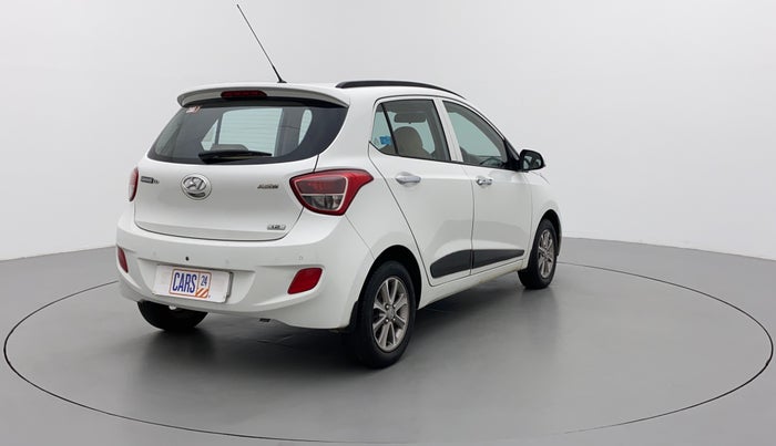 2016 Hyundai Grand i10 ASTA (O) 1.2 KAPPA VTVT, Petrol, Manual, 73,202 km, Right Back Diagonal