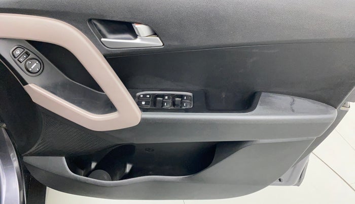 2019 Hyundai Creta SX AT 1.6 DIESEL, Diesel, Automatic, 80,459 km, Driver Side Door Panels Control