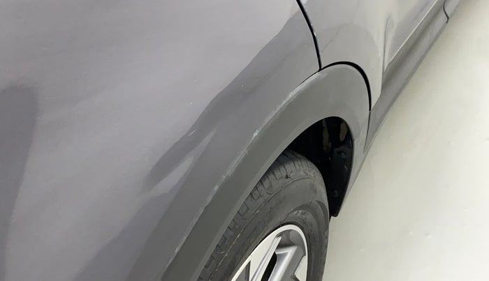 2019 Hyundai Creta SX AT 1.6 DIESEL, Diesel, Automatic, 80,459 km, Right quarter panel - Slightly dented