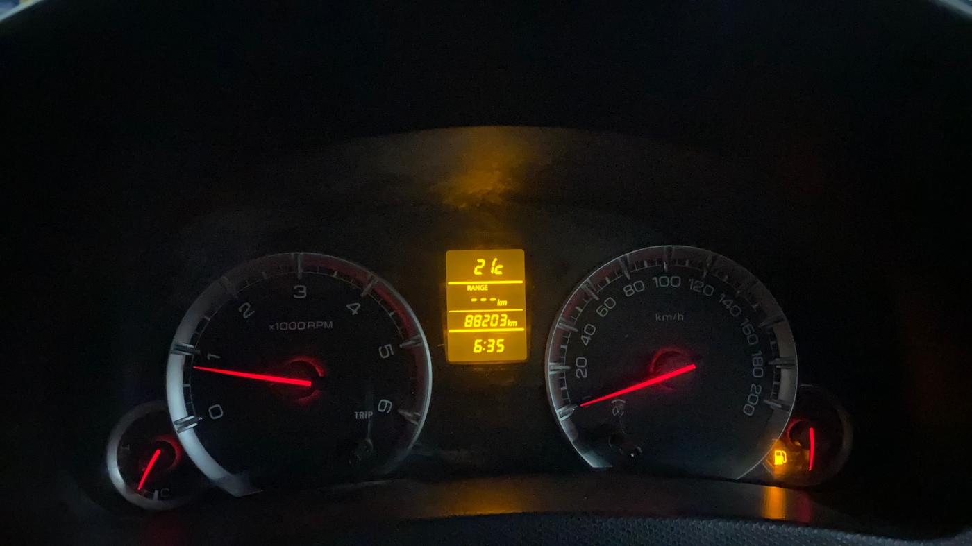 2015 Maruti Swift Dzire ZDI, Diesel, Manual, 88,174 km, Odometer Image