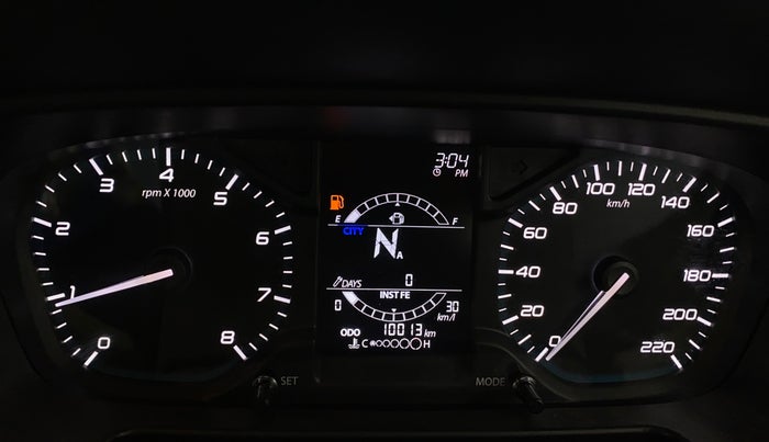 2021 Tata PUNCH ADVENTURE AMT, Petrol, Automatic, 10,008 km, Odometer Image
