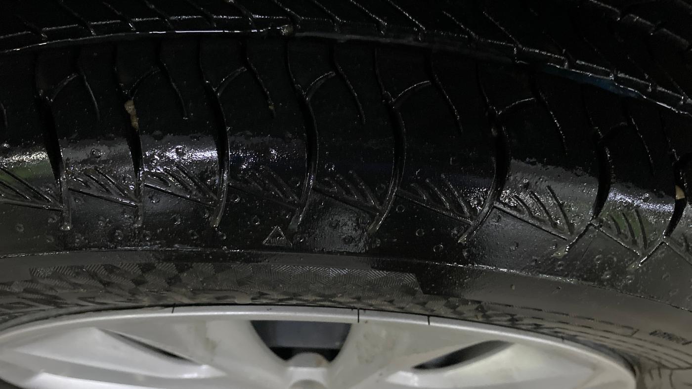 2025 Maruti Grand Vitara Delta Plus Hybrid eCVT, Hybrid, Automatic, 14,253 km, Left Front Tyre Tread