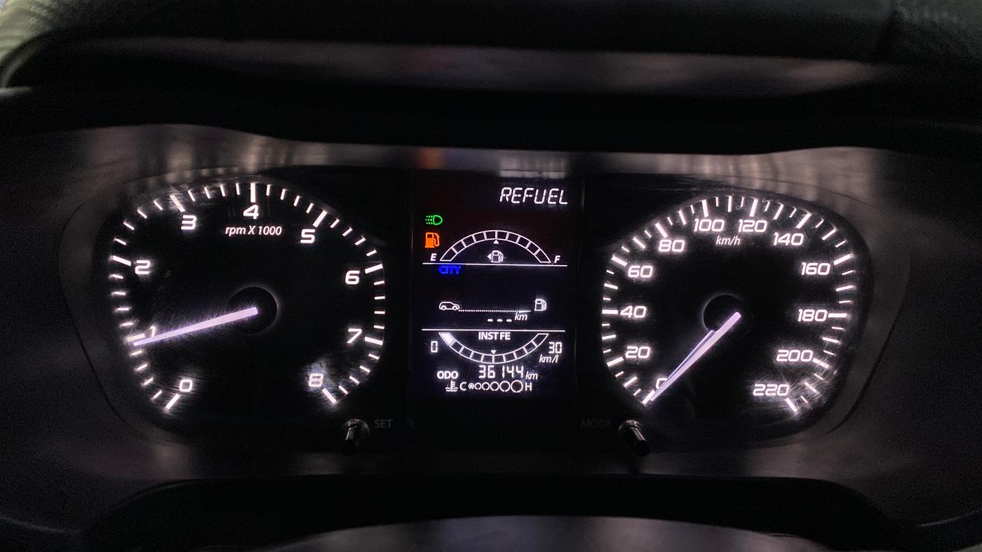 2021 Tata ALTROZ XT PETROL, Petrol, Manual, 36,133 km, Odometer Image