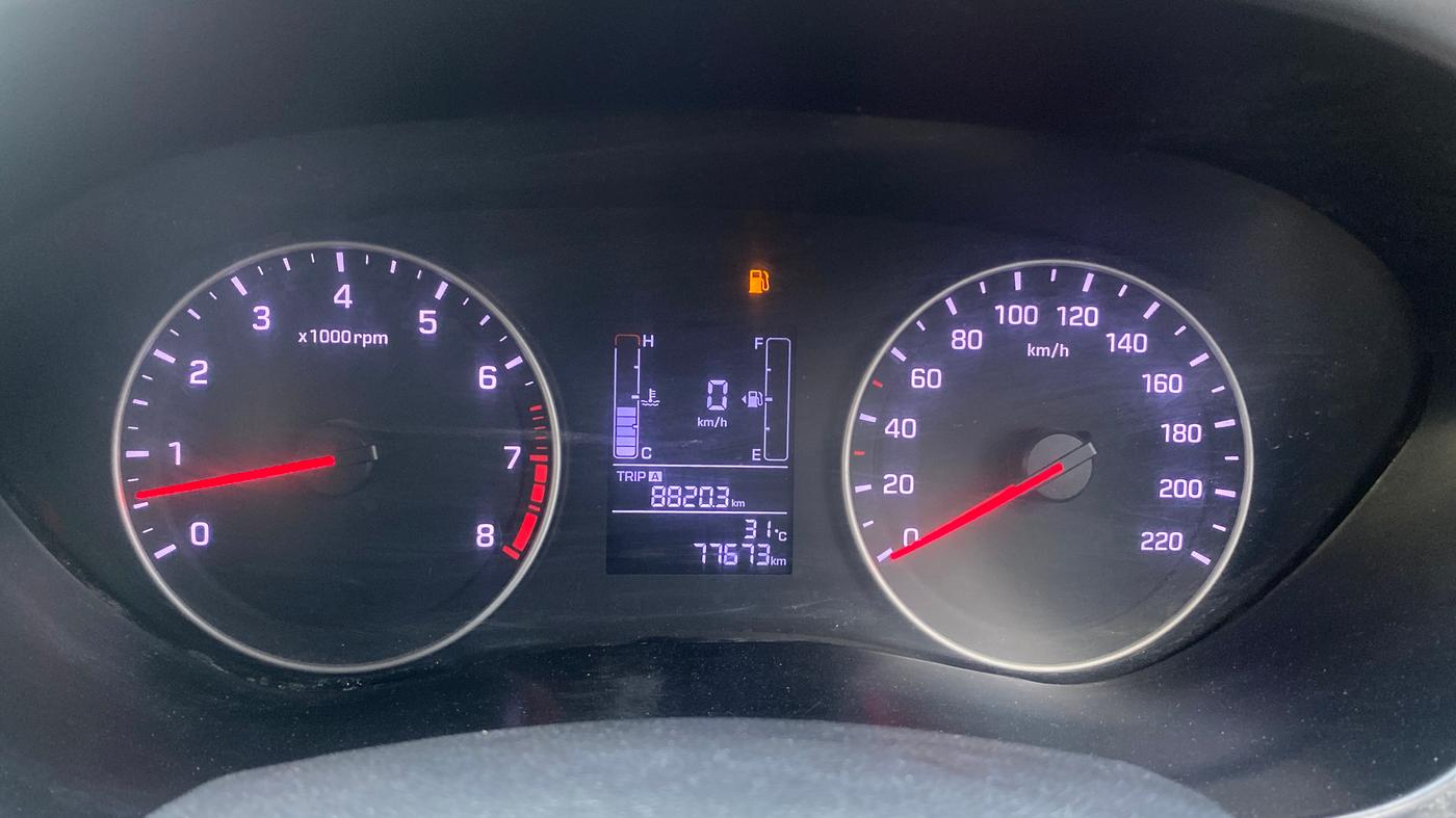 2020 Hyundai Elite i20 SPORTZ PLUS 1.2, Petrol, Manual, 77,706 km, Odometer Image