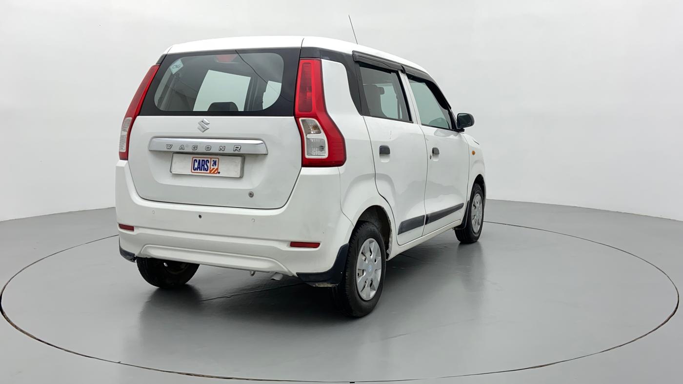 2019 Maruti New Wagon-R LXI CNG 1.0 L, CNG, Manual, 35,732 km, Right Back Diagonal