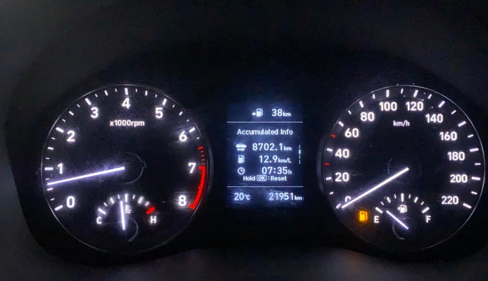 2019 Hyundai Verna 1.6 VTVT SX, Petrol, Manual, 21,950 km, Odometer Image