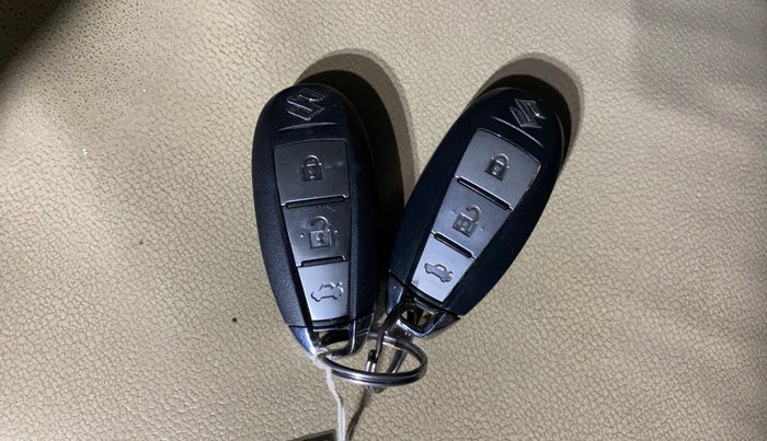 2021 Maruti Ciaz ALPHA 1.5 SHVS PETROL, Petrol, Manual, 78,666 km, Key Close Up