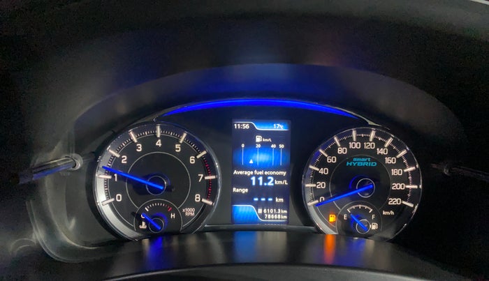 2021 Maruti Ciaz ALPHA 1.5 SHVS PETROL, Petrol, Manual, 78,666 km, Odometer Image