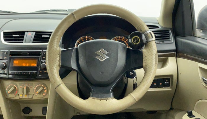 2015 Maruti Swift Dzire VXI, Petrol, Manual, 99,300 km, Steering Wheel Close Up