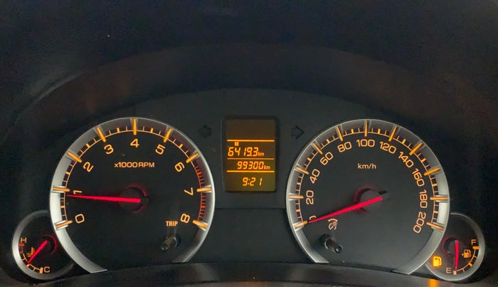 2015 Maruti Swift Dzire VXI, Petrol, Manual, 99,300 km, Odometer Image