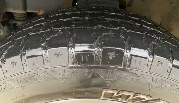 2023 Mahindra Thar LX D AT 4WD HT, Diesel, Automatic, 67,624 km, Left Front Tyre Tread