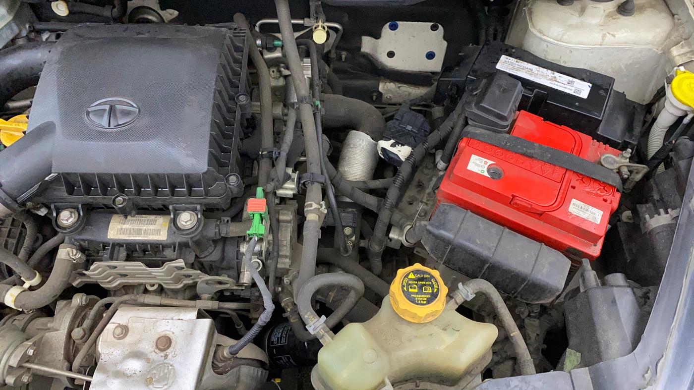 2019 Tata NEXON XZ PLUS PETROL, Petrol, Manual, 54,464 km, Engine View - Left