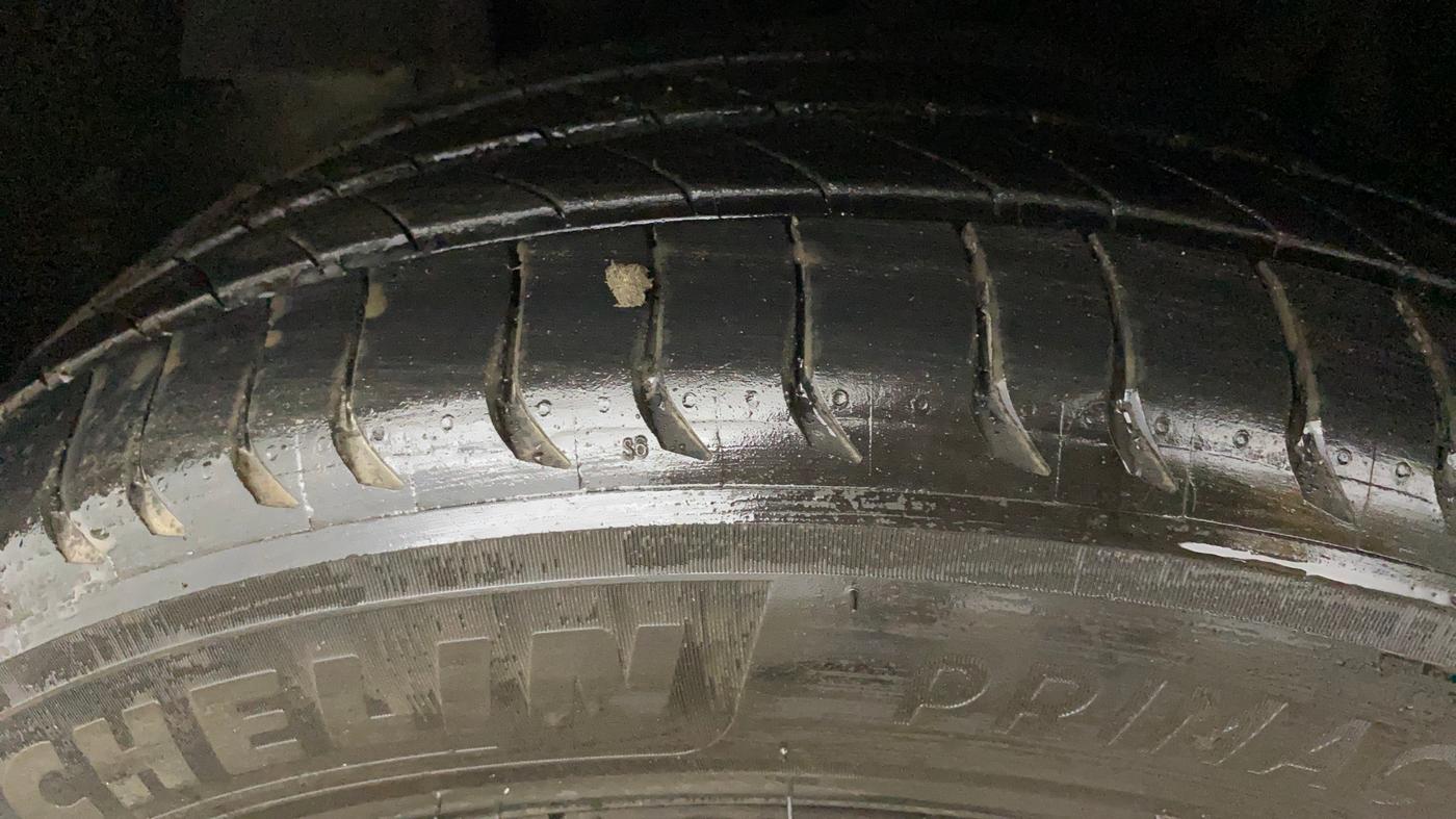 2019 Tata NEXON XZ PLUS PETROL, Petrol, Manual, 54,464 km, Left Front Tyre Tread
