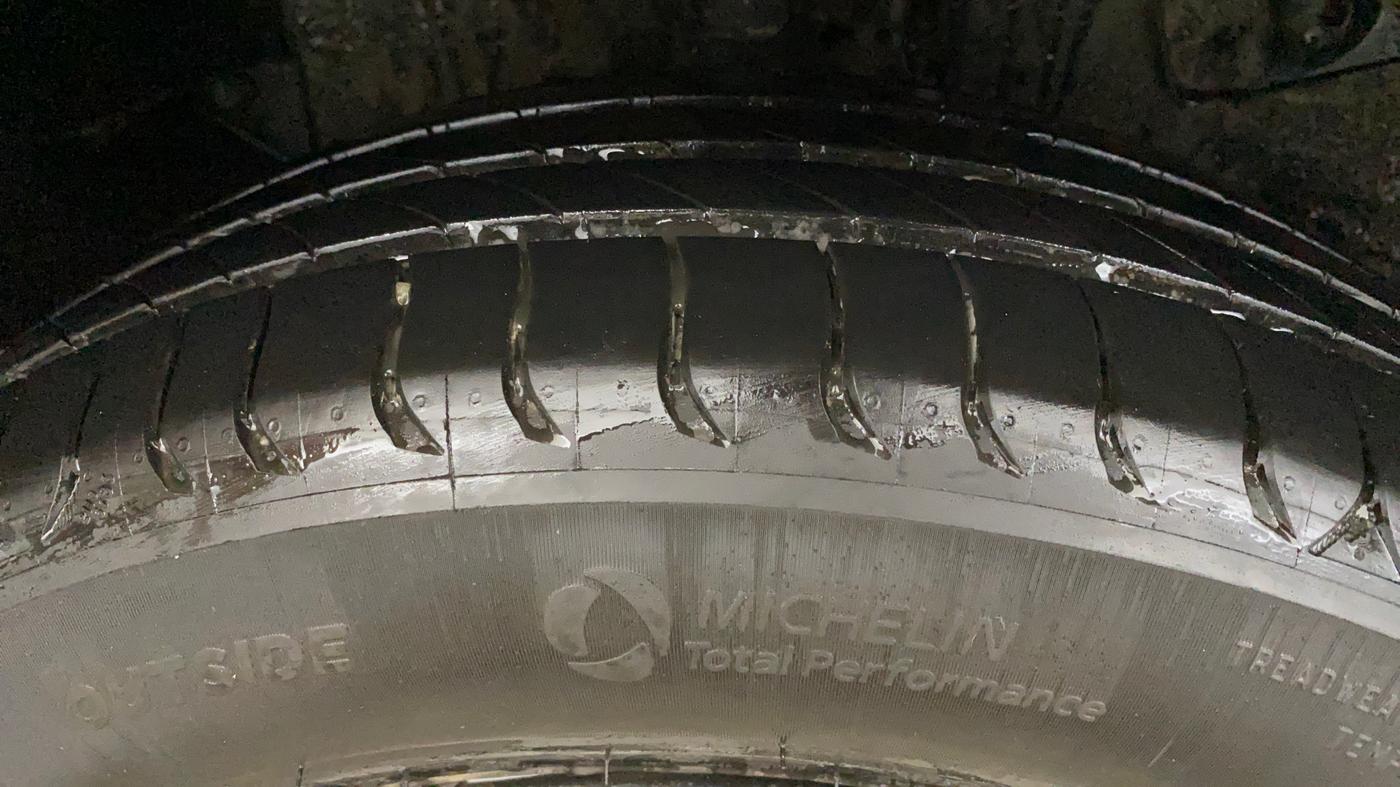 2019 Tata NEXON XZ PLUS PETROL, Petrol, Manual, 54,464 km, Right Rear Tyre Tread