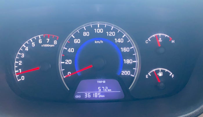 2017 Hyundai Grand i10 MAGNA 1.2 KAPPA VTVT, Petrol, Manual, 36,128 km, Odometer Image