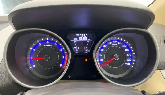 2012 Hyundai New Elantra 1.8 SX MT VTVT, Petrol, Manual, 95,284 km, Odometer Image