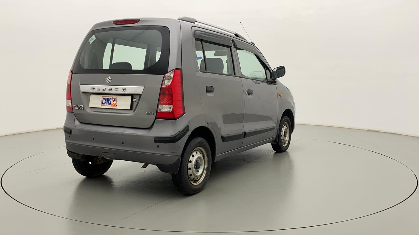 2011 Maruti Wagon R 1.0 LXI CNG, CNG, Manual, 79,167 km, Right Back Diagonal